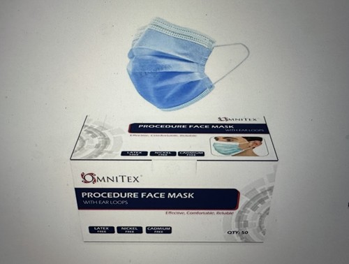 Omnitex 3-lagig Premium Typ IIR Einweg OP Gesichtsmaske Stck 50 - Bild 5 von 5