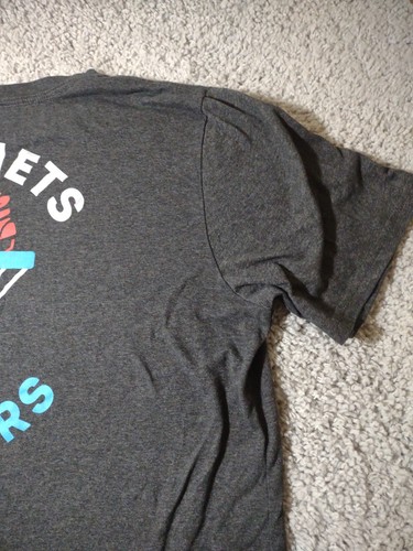 Wendy’s Uniform Men’s Shirt Official NCAA Tournament Gray Cut Nets XL - Picture 12 of 17