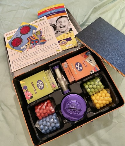 Cranium Cadoo For Kids Lunchbox Tin Edition Family Board Game New 1st Edition - Picture 2 of 8