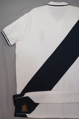 Ralph Lauren Polo Shirt Mens 2XL White Blackwatch 1996 Crest Big Pony Rugby - Picture 10 of 10