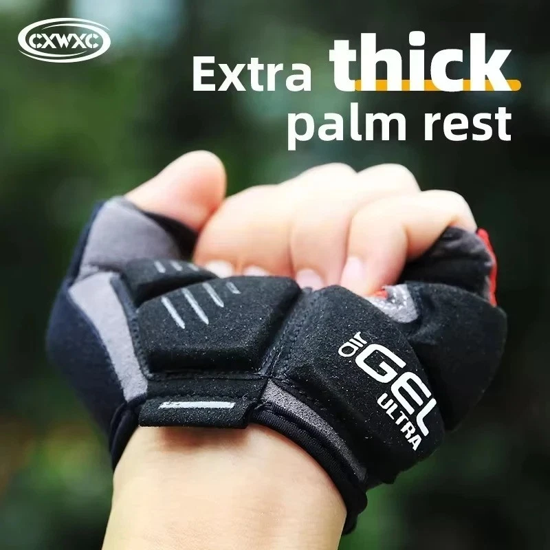 Cycling Half Finger Gloves Shockproof Gel Anti-Slip MTB Road Bike
Opens in a new window or tab