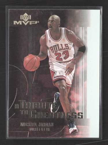 2003-04 UD MVP Michael Jordan A Tribute to Greatness #MJ7