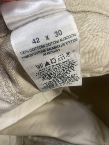 DOCKERS D3 CLASSIC CARGO PANTS  BEIGE MEN'S SIZE 42/30 - Picture 9 of 9