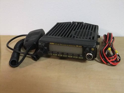 Alinco DR-635 Dual Band Transceiver 20 W mit EMS-61 Mikrofon für Teile A736 - Bild 1 von 5