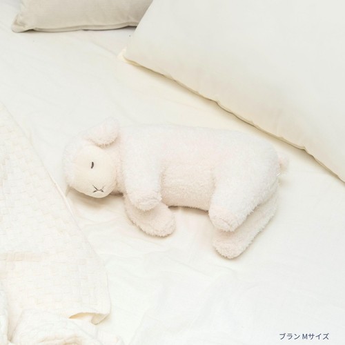 Livheart Sleeping Pillow Soine Blanc S Size (Total Length approx. 35cm) Cute She - Picture 8 of 9