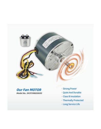 Kondensator Lüftermotor Ersatz für Carrier 5KCP39BGS069S #3S001, #GE3907 Genteq - Bild 5 von 10