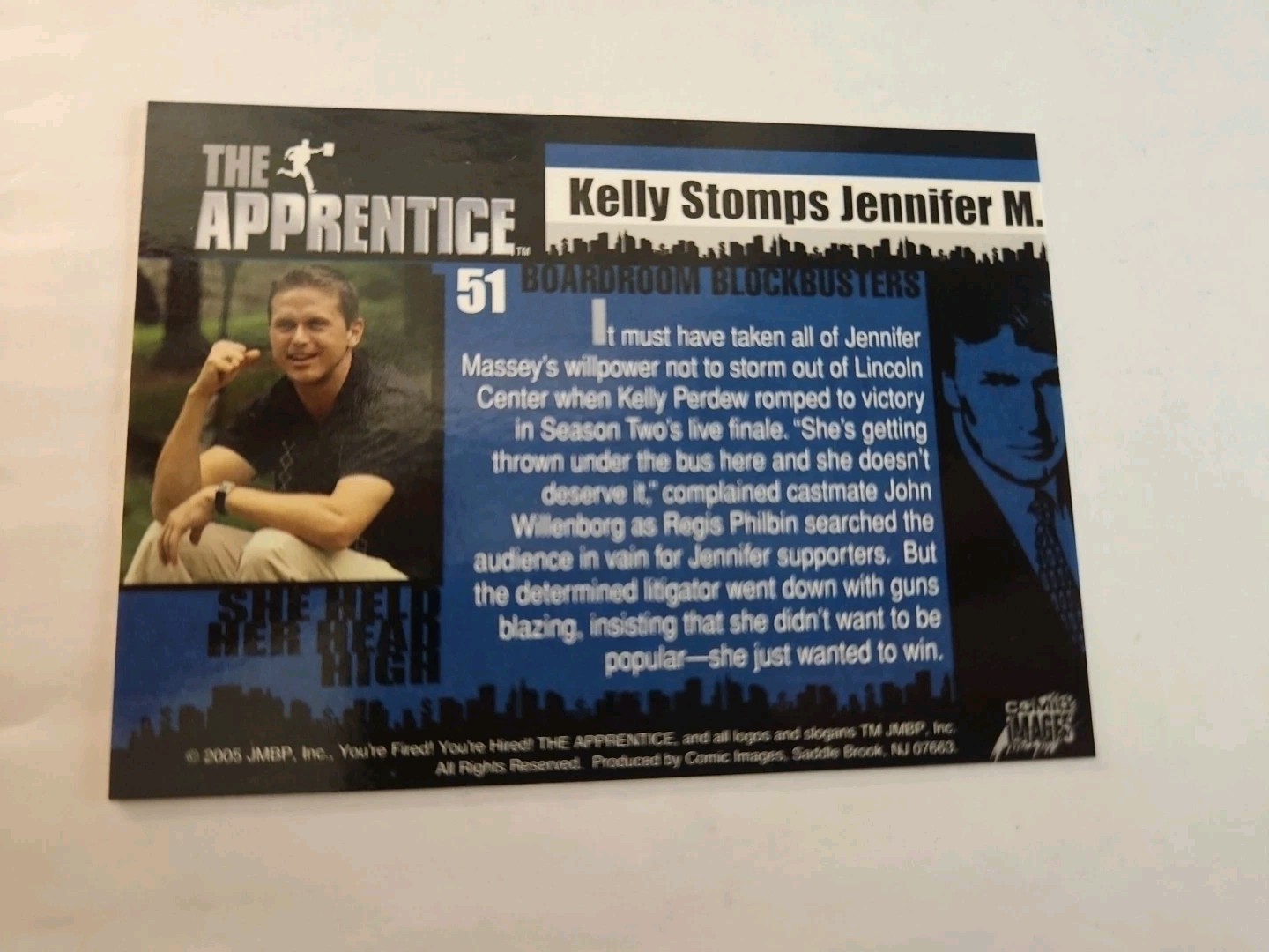 The Apprentice Collectable Trading Cards image 5