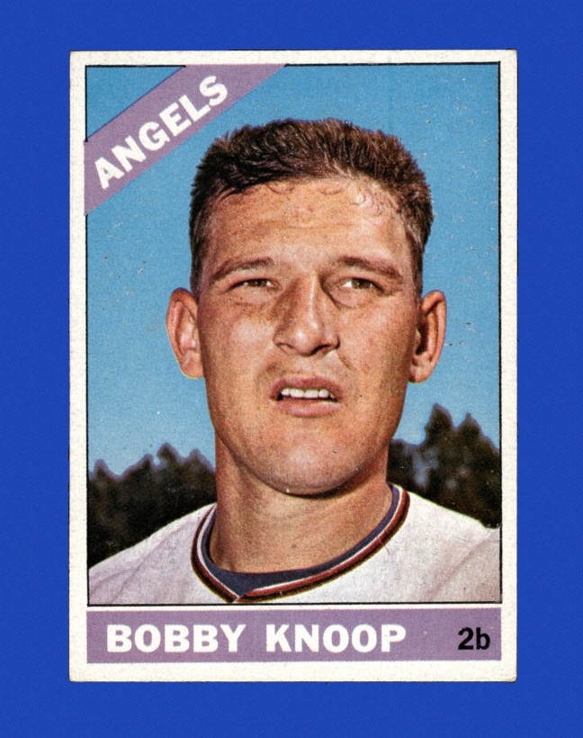 1966 Topps Set-Break #280 Bobby Knoop EX-EXMINT *GMCARDS*