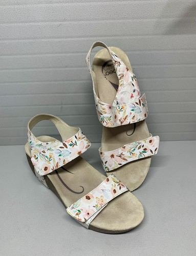 ABEO Women’s Una Wedge Floral Print Sandals Size 10 M~VERY GOOD CONDTION! - Picture 4 of 10