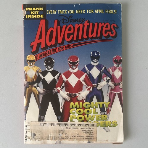 Disney Adventures Magazine Power Rangers April Fools Prank Kit April 1994 - Bild 1 von 6