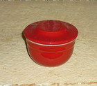 Emile Henry Butter Keeper / Pot Bell Crock 16.10 France 7 oz Modele Depose RED