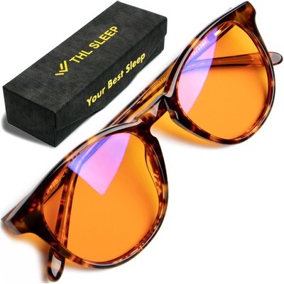 Best Orange Blue Light Blocking Glasses for Better Sleep - 99.5 Premium Acetate
