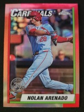 2025 Topps Chrome - Nolan Arenado - 35th Ann. Refractor #90CB-19 - Cardinals