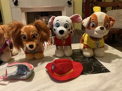 Build a Bear Paw Patrol Bundle - 5 dogs with original outfits ''VGC''