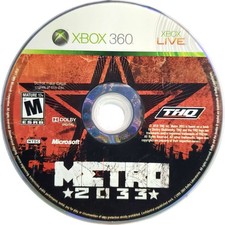 Scratch-Free - Metro 2033 - Microsoft Xbox 360 Tested Authentic