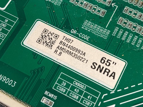 🖥️ Samsung® OEM Genuine LED Driver P/N: BN44-00993A For TV Model: QN65Q900RBF - Picture 2 of 3