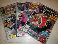 Fantastic Four 337 338 341 342 Lot Run Set Marvel Dr. Doom Four Issues