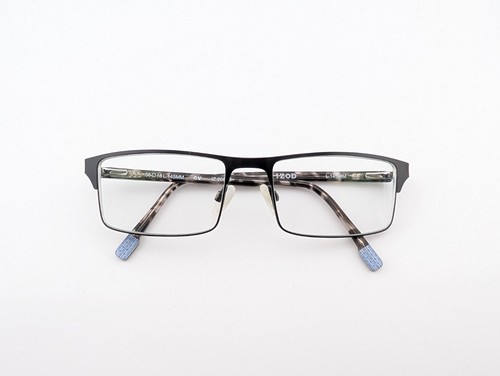 Izod Brille, nur Gestell, IZ 2065, 56-18-145, Metall/Kunststoff, schwarz/schwarz Tort