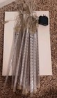 Snow Shower Christmas Lights. 3 Sets of 8.  Plug In With USB connection.