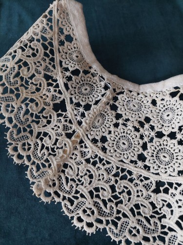 Col en dentelle Venise XXème - Imagen 4 de 6