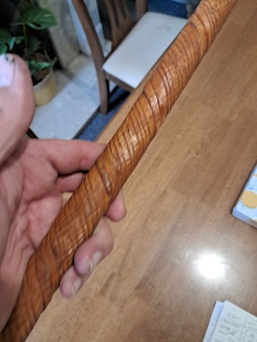 handmade And Hand Carved vintage wooden walking stick 93cm, - Picture 10 of 19
