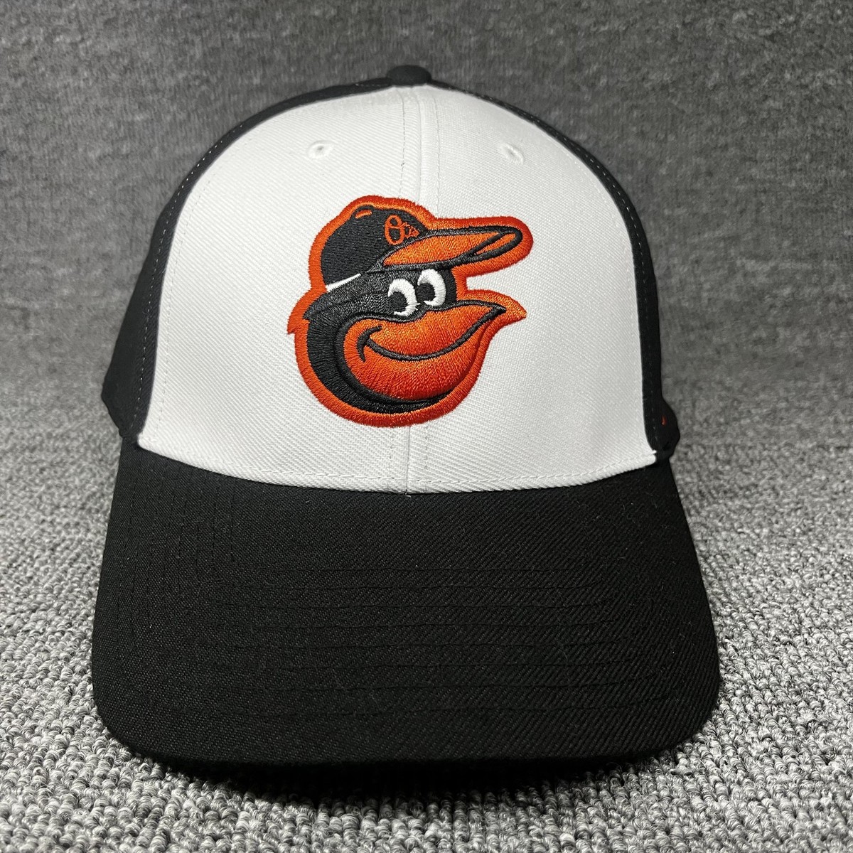 Baltimore Orioles '47 Brand Hitch Snapback Hat White Black Two-Tone MLB Cap