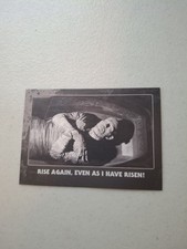 Fright Rags The Mummy Trading Card Boris Karloff Frankenstein Promo Facts 