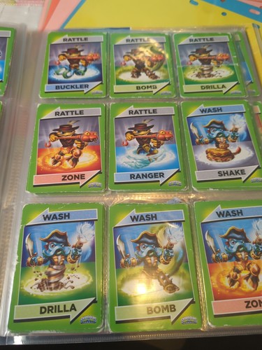 Skylanders Swap Force Base Cards Lot Cards Same New Same Be Used - Picture 8 of 16