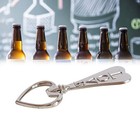  Markanter herzförmiger Flaschenöffner mit Alphabet-Liebe für Hochzeits- und