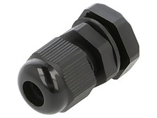 5X ZCG PG7-6 PA66 Cable Gland PG7 Polyamide Black KRADEX
