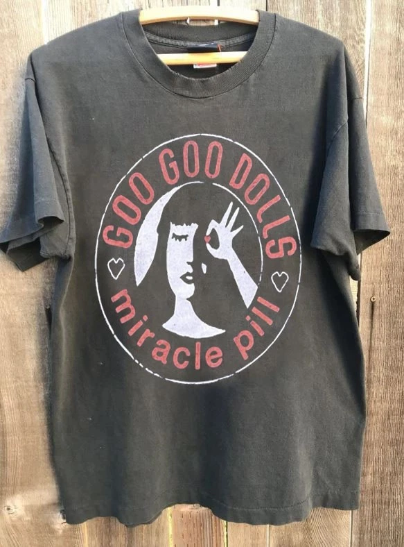 2002年製 グーグードールズ ツアー Tシャツ Lサイズ 黒 goo goo dolls shirt products for sale | eBay