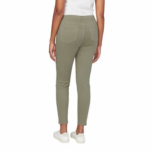 Pantalones de mezclilla ajustados Buffalo David Bitton para mujer tiro alto suaves elásticos al tobillo, La Habana - Imagen 9 de 19