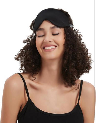 Alaska Bear Natural Silk Sleep Mask, Blindfold, Super Smooth Eye Mask One Strap - Picture 5 of 5