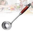 Stainless Steel Soup Spoon Long Handle Spoon Kitchen Utensil Supplies Household