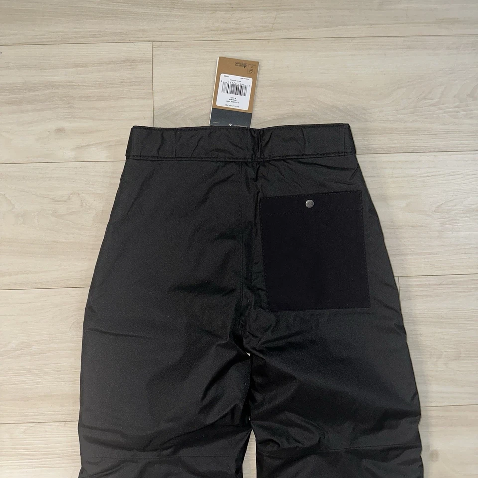 Pantalones de nieve aislados The North Face Freedom juveniles medianos negros esquí snowboard Foto 4 de 4