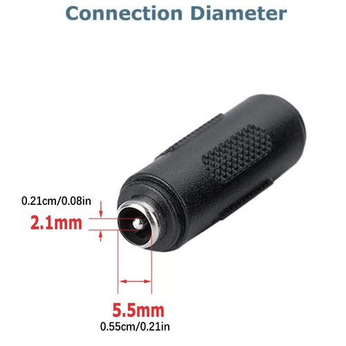 5x DC Coupler Female to Female Power Connector Plug providing low resistance - Afbeelding 9 van 11