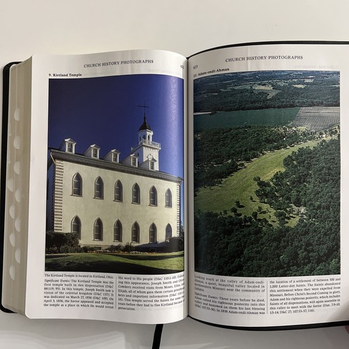 LDS Mormon Triple: Book of Mormon, Doctrine & Covenants, Pearl Grt Price Indexed - Picture 9 of 10