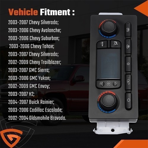 HVAC Control Module 599-009 For Chevy GMC Improved Design 2003-2007 599-211 - Bild 10 von 23