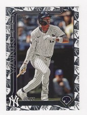 2025 TOPPS SERIES 1 BASEBALL SPRING TRAINING FOIL JAZZ CHISHOLM JR. YANKEES #185