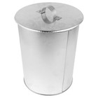  Carbon Extinguishing Bucket Metal Fire Coal Buckets for Fireplaces Ash