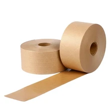 2 Pack Reinforced Water Activated Kraft Paper Gummed Tape 2.75" X 380ft, Tota...