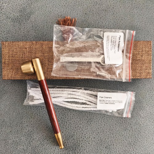 Holz Tabakpfeife mit Stielschale, traditionelles chinesisches Pfeifenzubehör... - Bild 5 von 8