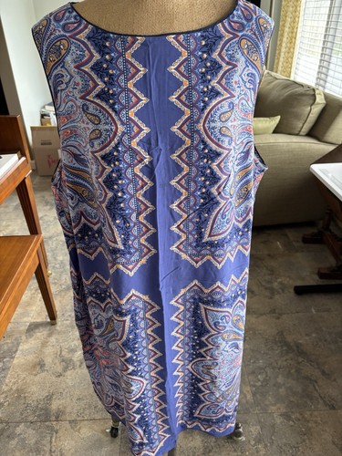 J Jill Sleeveless Plus Size Dress