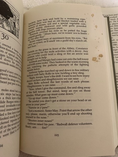 Mattimeo by Brian Jacques (Redwall #3) 1st Edition/First Printing 1990 HCDJ VG - Imagen 12 de 12