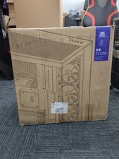 NZXT - H9 Flow ATX Mid-Tower PC Case with Dual Chamber - Whit  READ 