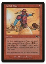 About Face #73 (NM) Urza's Legacy ULG Magic MTG