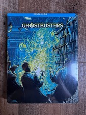 Ghostbusters w. Project Pop Art Steelbook Blu-ray, 1984, Region Free  NEW 