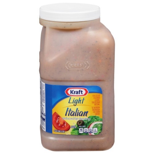 Kraft Reduced Fat Light Done Right Italian Dressing Bulk, 1 Gallon, 4 Per Case - Picture 2 of 8