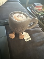Bnwt Jellycat Authentic Amuseables Coffee Cup Small Plush Toy Brand New