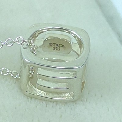 TIFFANY ティファニー　LOVE　キューブ　ネックレス　シルバー925 楽天市場】ティファニー ラブキューブ ネックレス シルバー